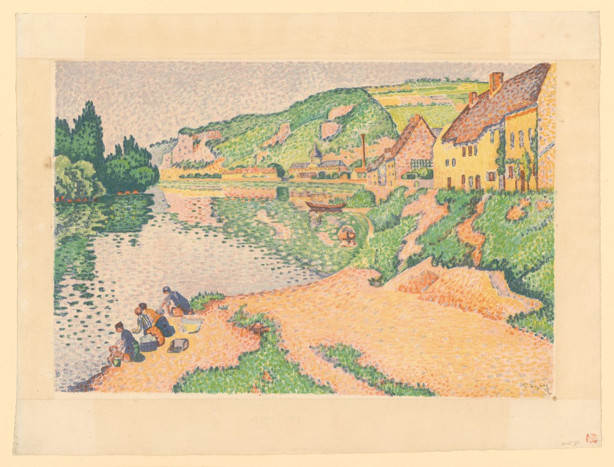 Les Andelys od Paul Signac