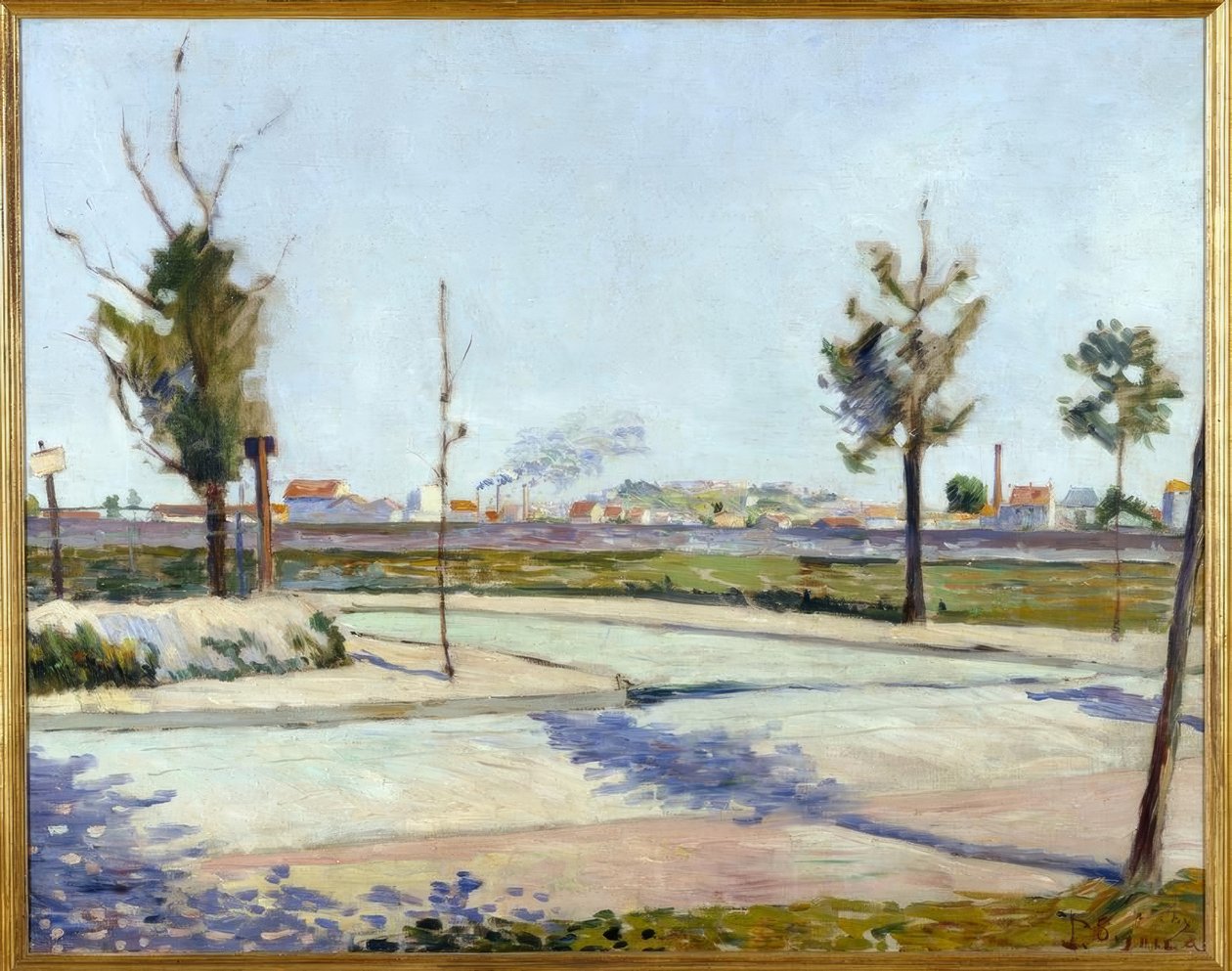 Route de Gennevilliers od Paul Signac