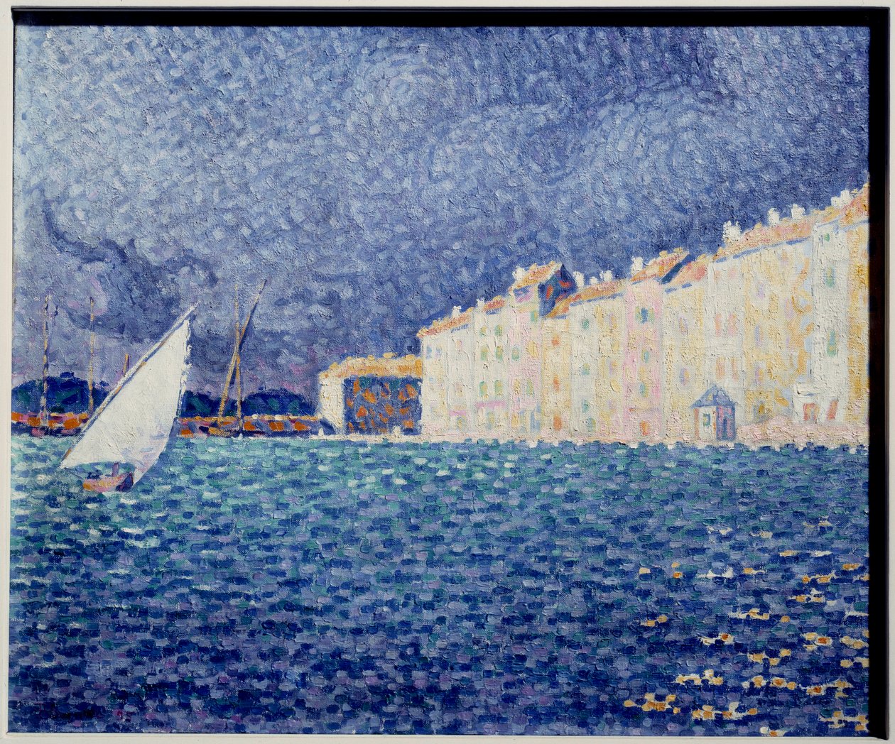 Saint Tropez Painting od Paula Signaca (1863-1935) 1895 Saint Tropez Museum of the Annonciade od Paul Signac