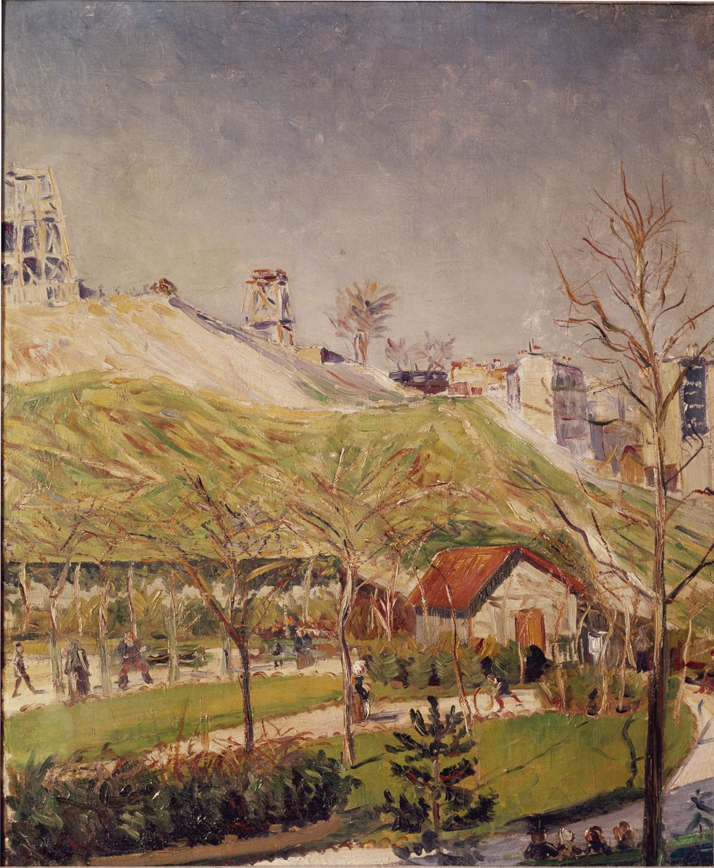 Náměstí Saint-Pierre a Butte Montmartre. Obraz Paula Signaca (1863-1935) od Paul Signac