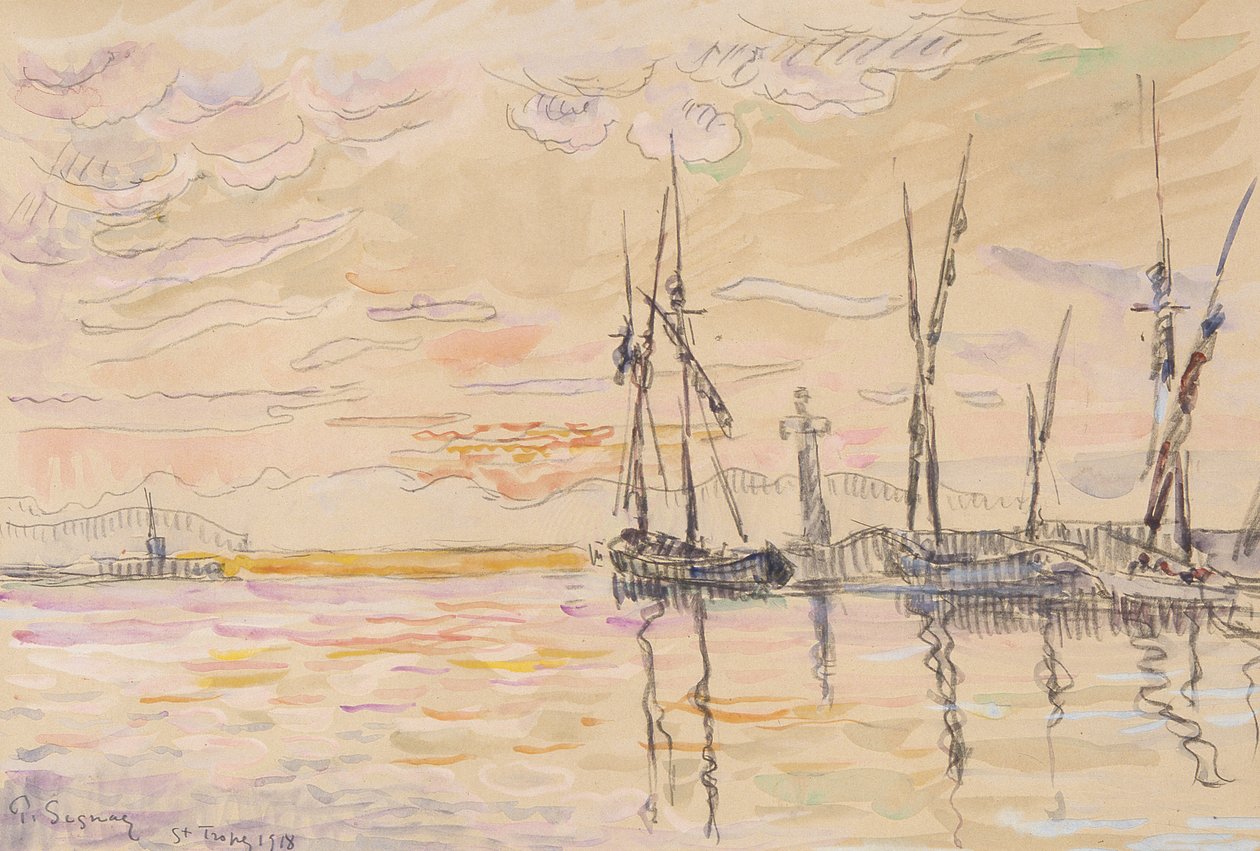 St. Tropez od Paul Signac