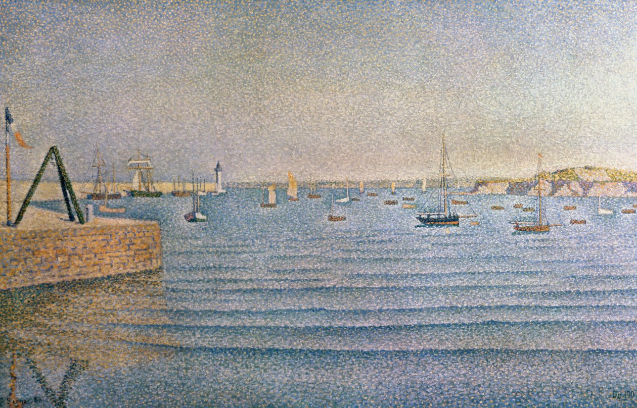 Přístav v Portrieux, 1888 od Paul Signac