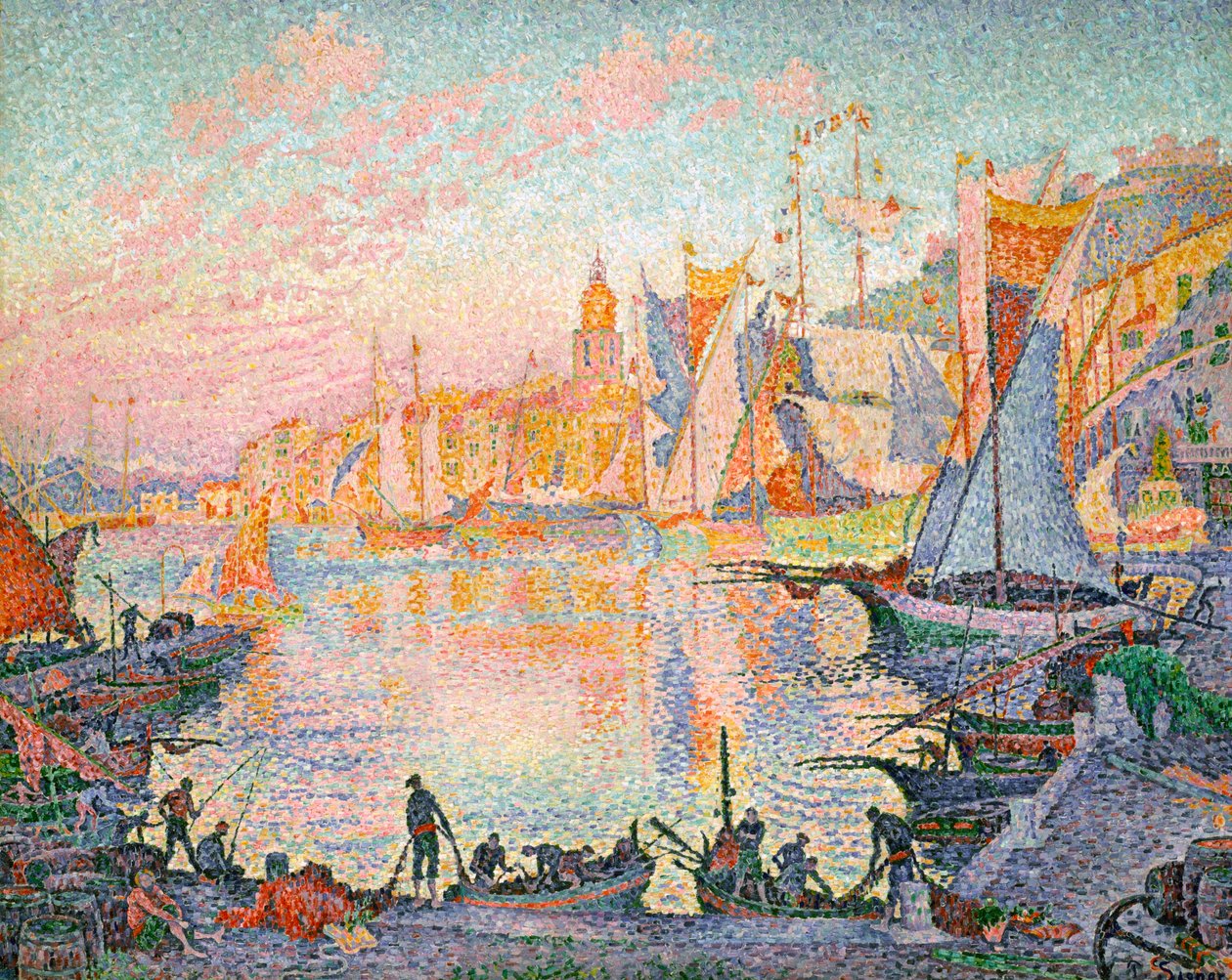 Přístav Saint-Tropez, 1901-1902 od Paul Signac