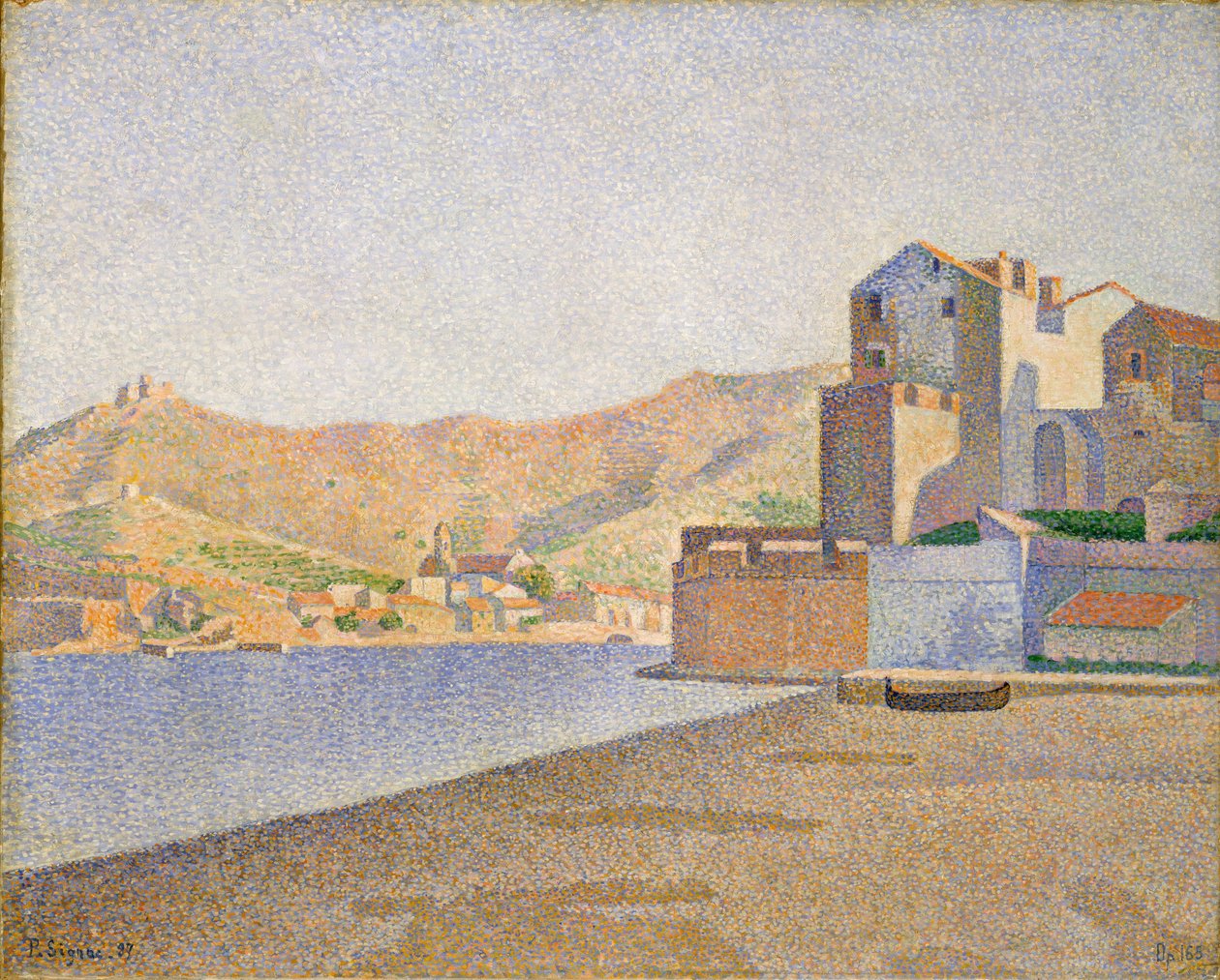 Městská pláž, Collioure, Opus 165 od Paul Signac