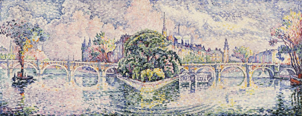 Zahrada Vert Galant; Zahrada Vert Galant, kolem roku 1928 od Paul Signac