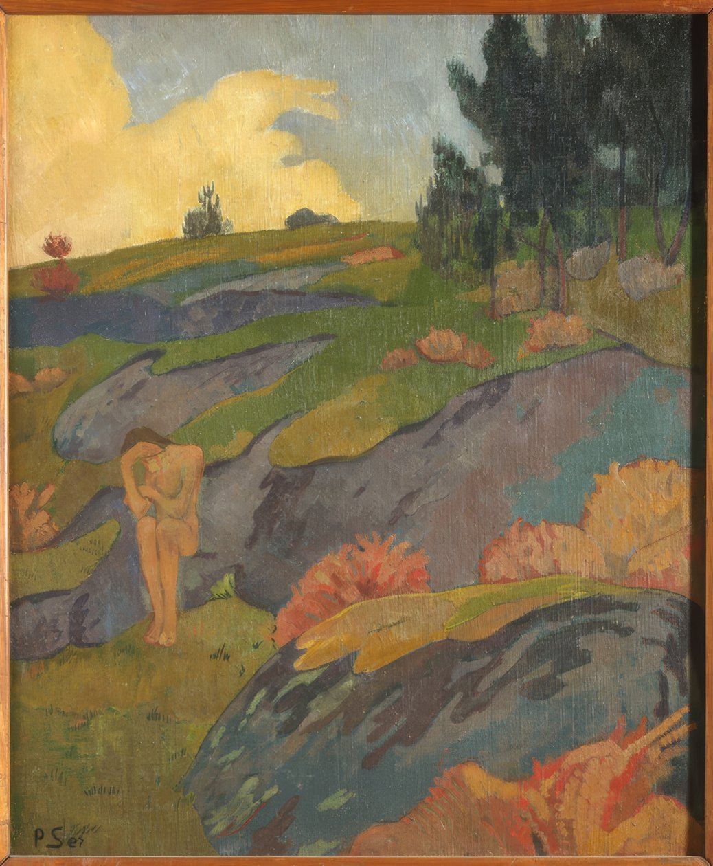 Bretonská Eva nebo Melancholie od Paul Sérusier