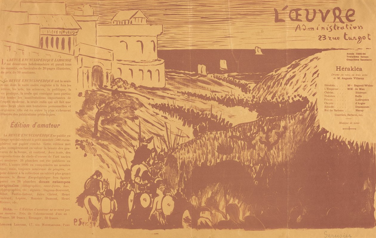 Heraklea od Paul Sérusier