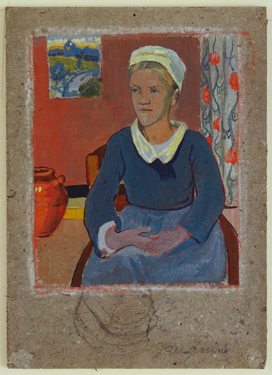 Louise, nebo The Breton Servant, 1890 od Paul Sérusier