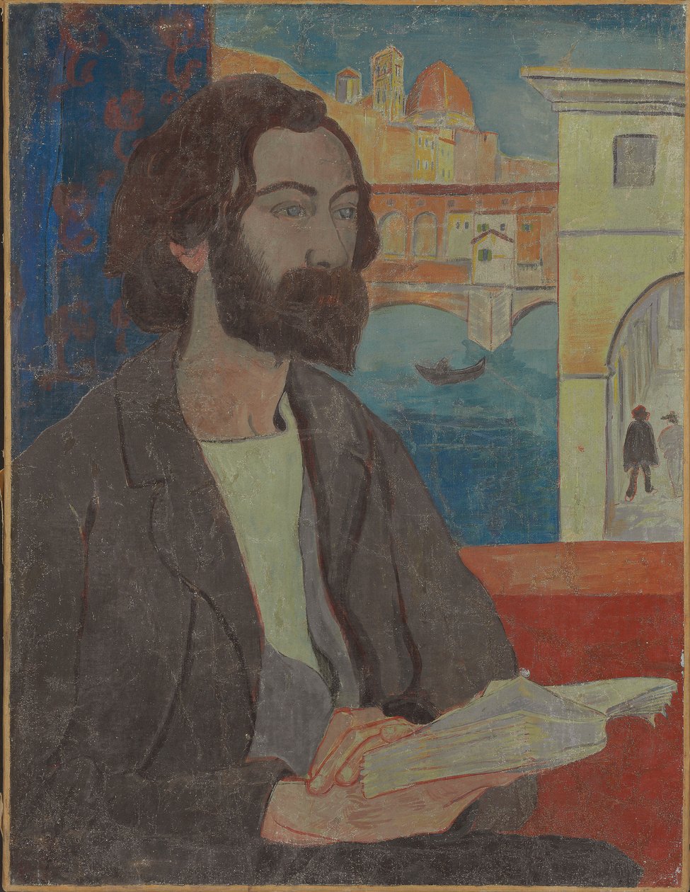 Portrét Emila Bernarda ve Florencii, 1893 od Paul Sérusier