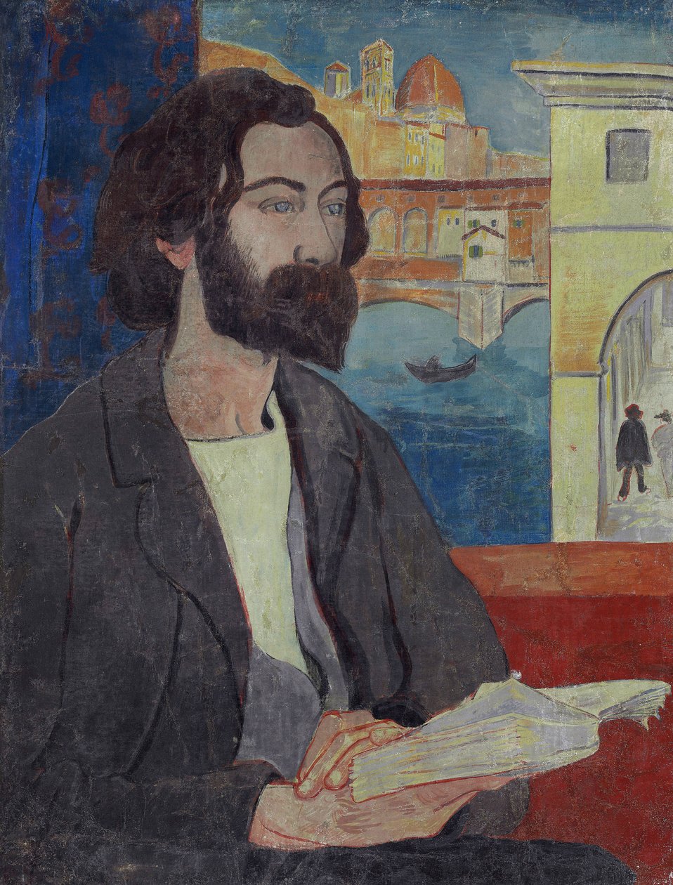Portrét Emila Bernarda ve Florencii, 1893 od Paul Sérusier