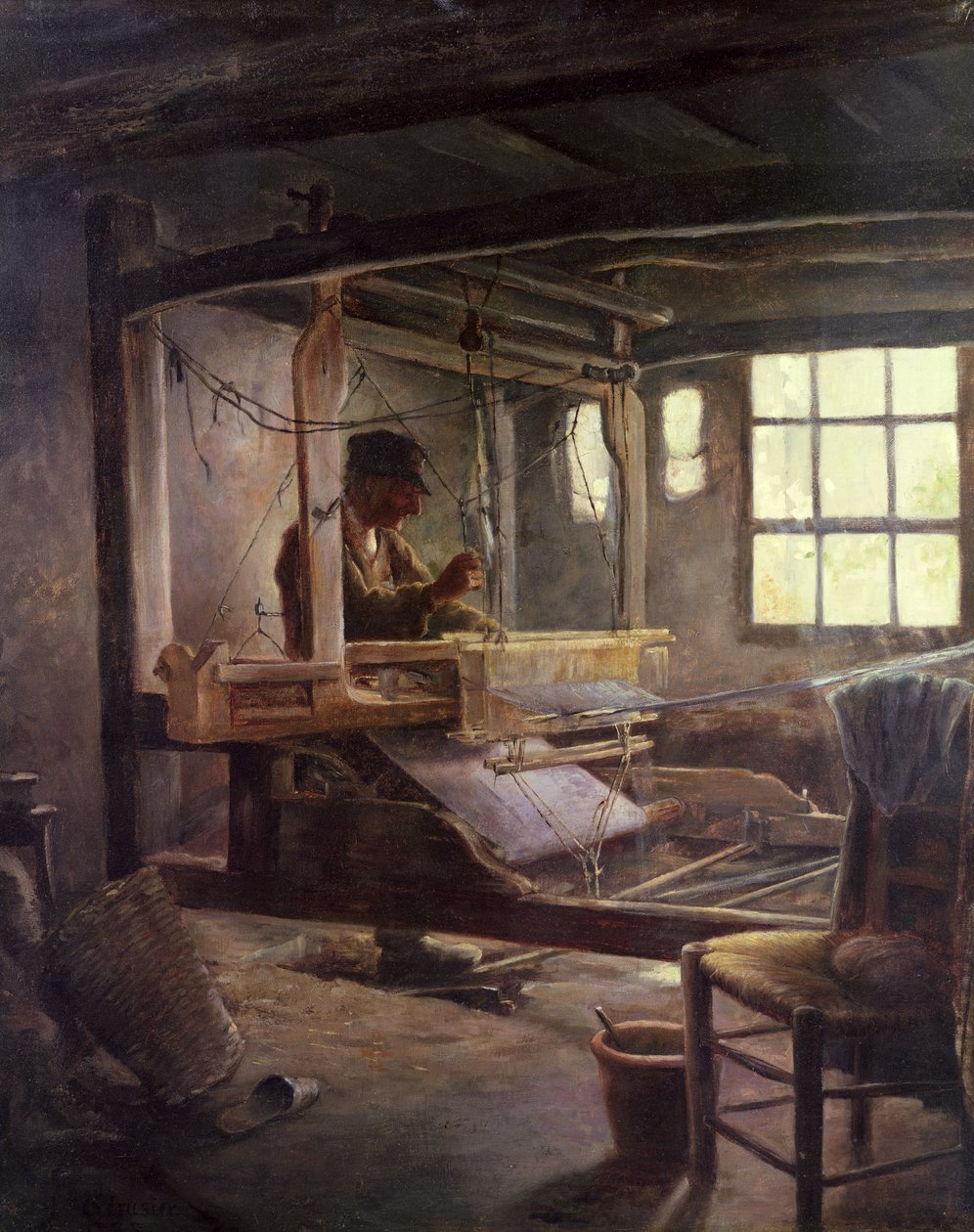 Bretonský tkalcovský stav, 1888 od Paul Sérusier