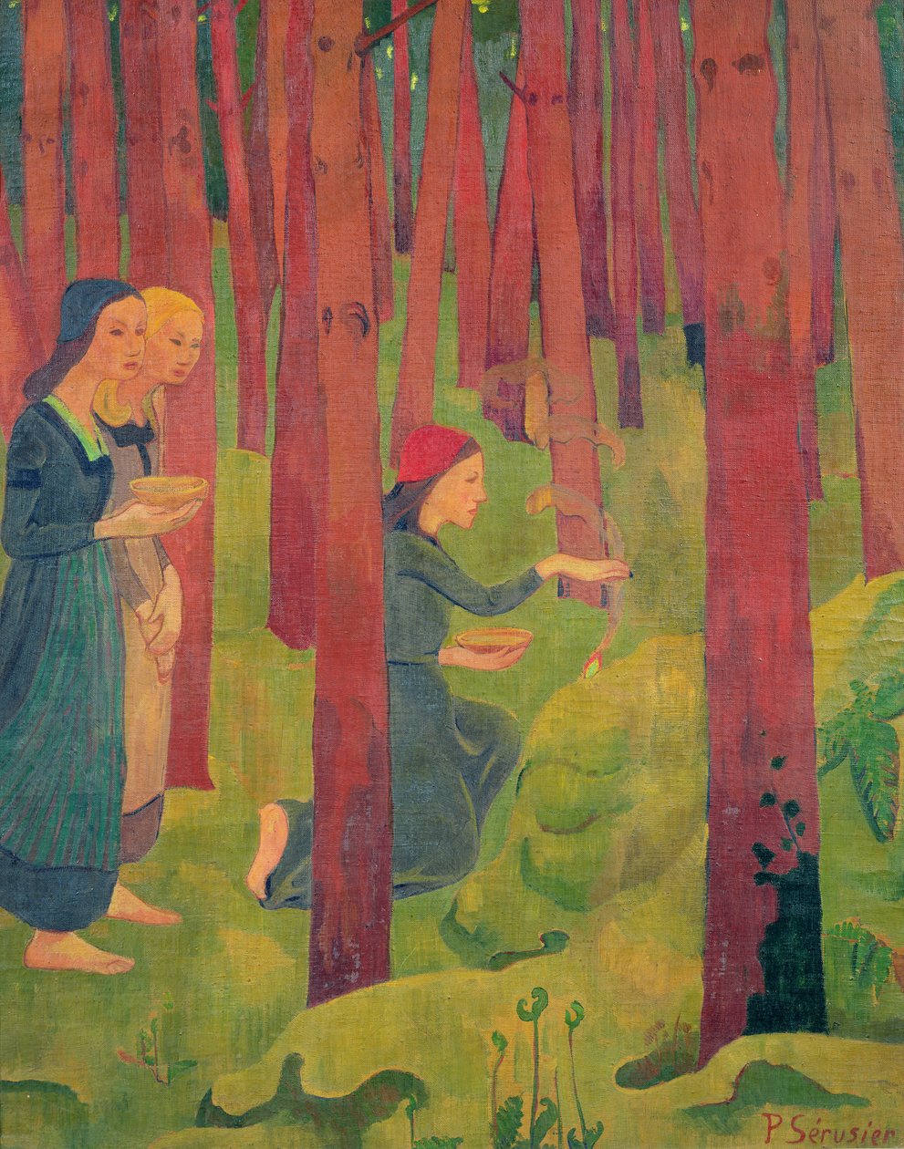 Zaklínadlo neboli Svaté dřevo, 1891 od Paul Sérusier