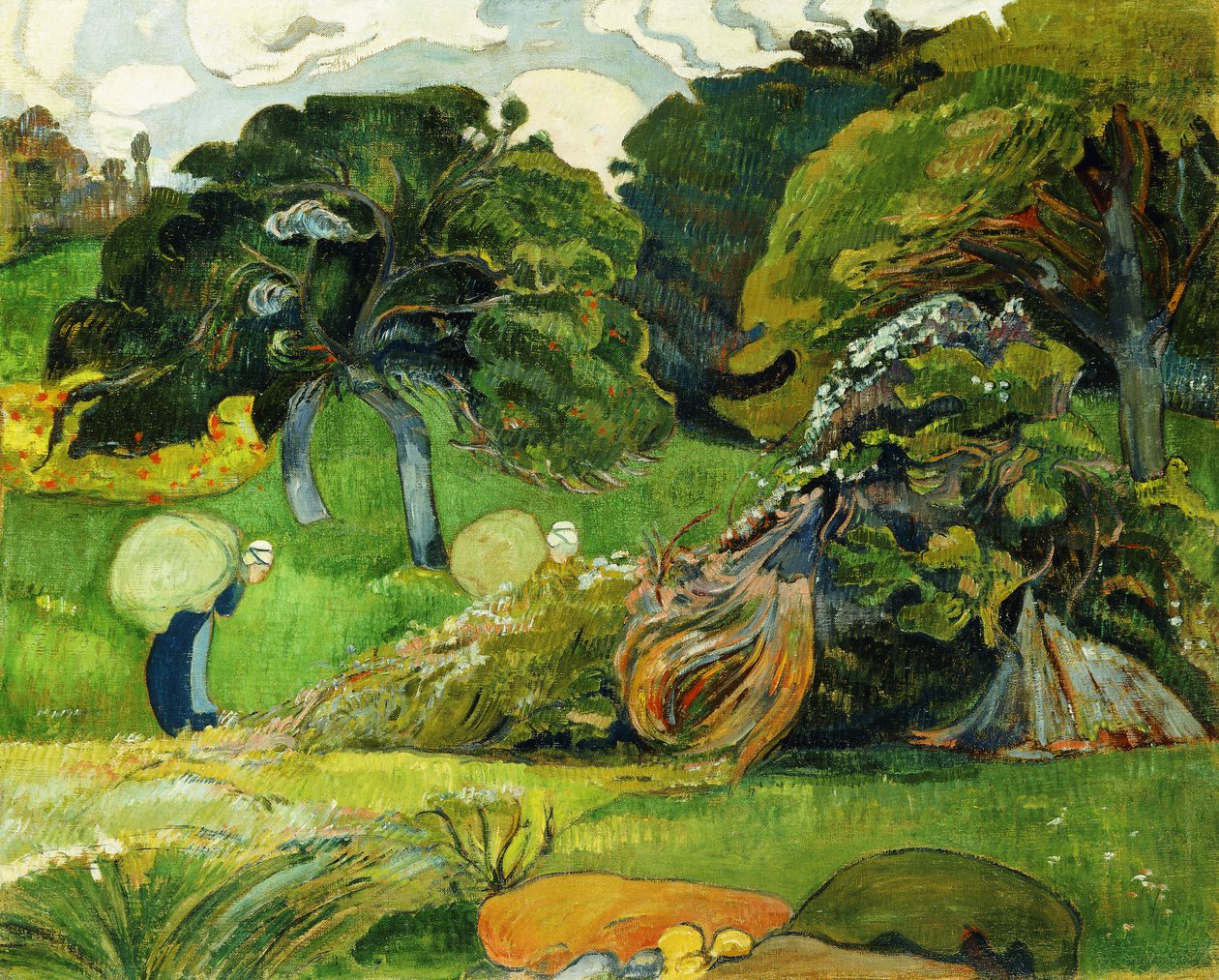 Dvě pračky; Dvě pračky, c. 1892 od Paul Sérusier