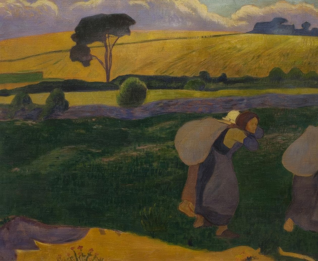 Pračky v Bellangenetu od Paul Sérusier