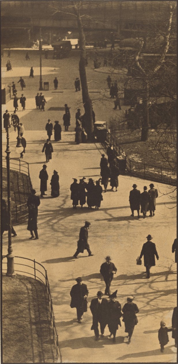 Radniční park, New York od Paul Strand