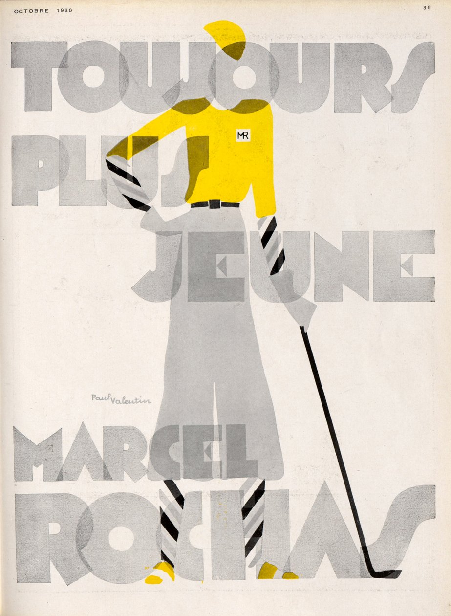 Marcel Roches. Vždy mladší, 1930. od Paul Valentin
