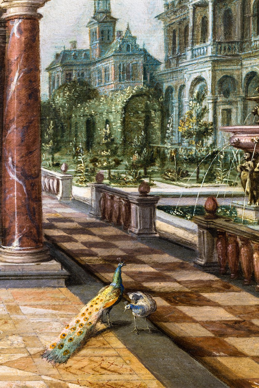 Architektura a zahrada od Paul Vredeman de Vries