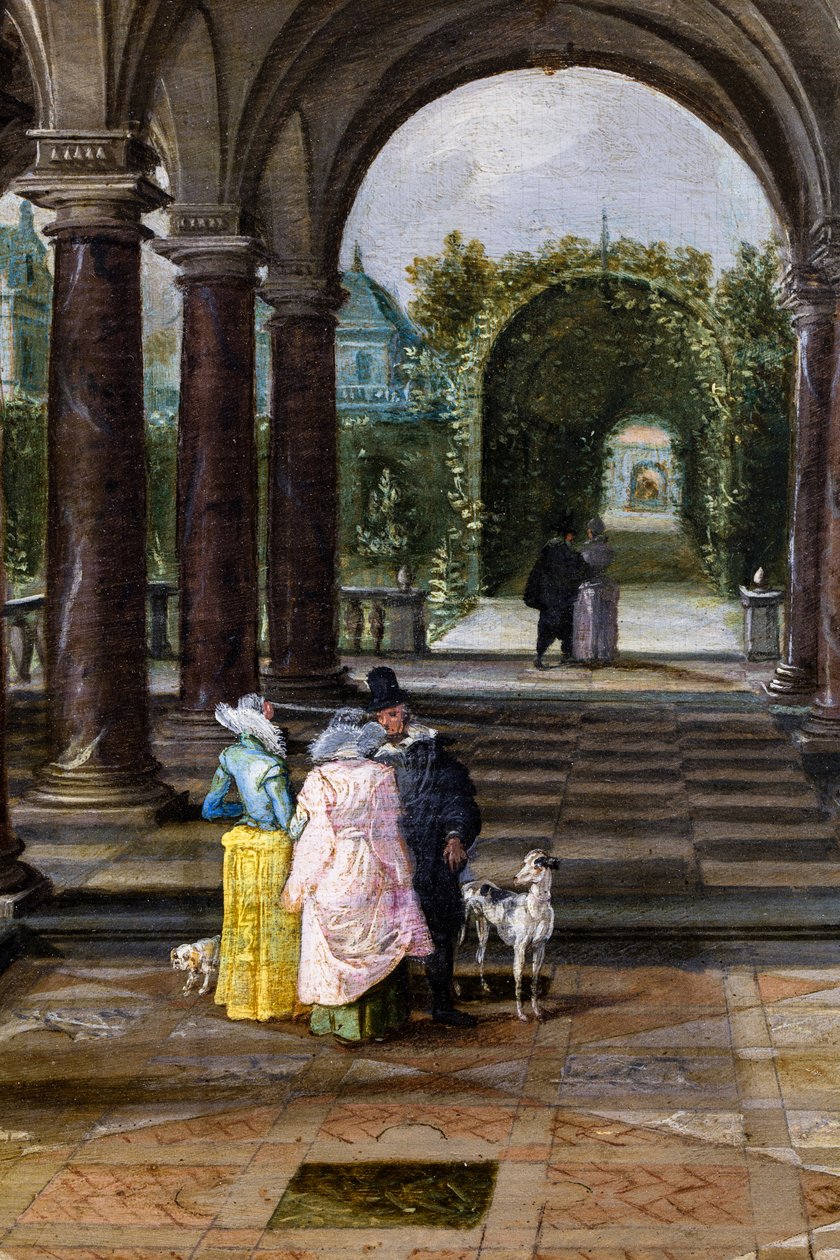 Architektura a zahrada od Paul Vredeman de Vries