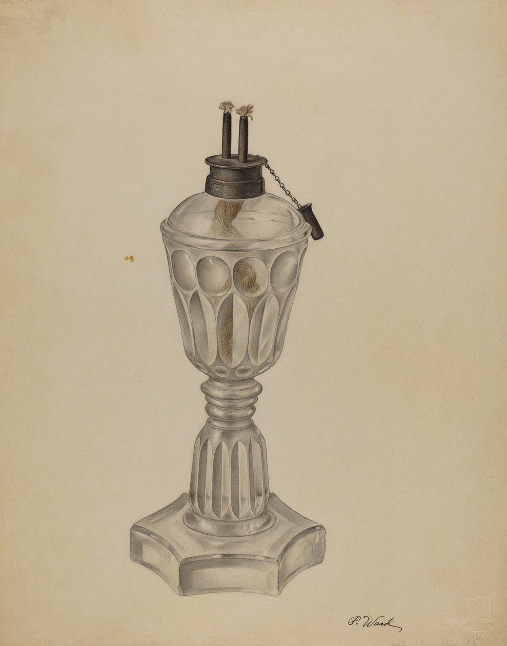 Camphenová lampa od Paul Ward