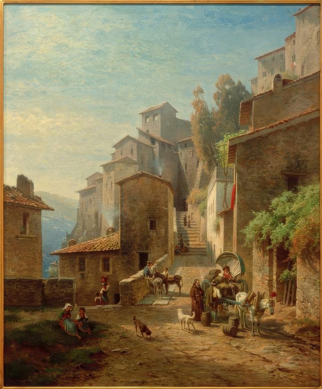 Olevano Romano od Paul Weber