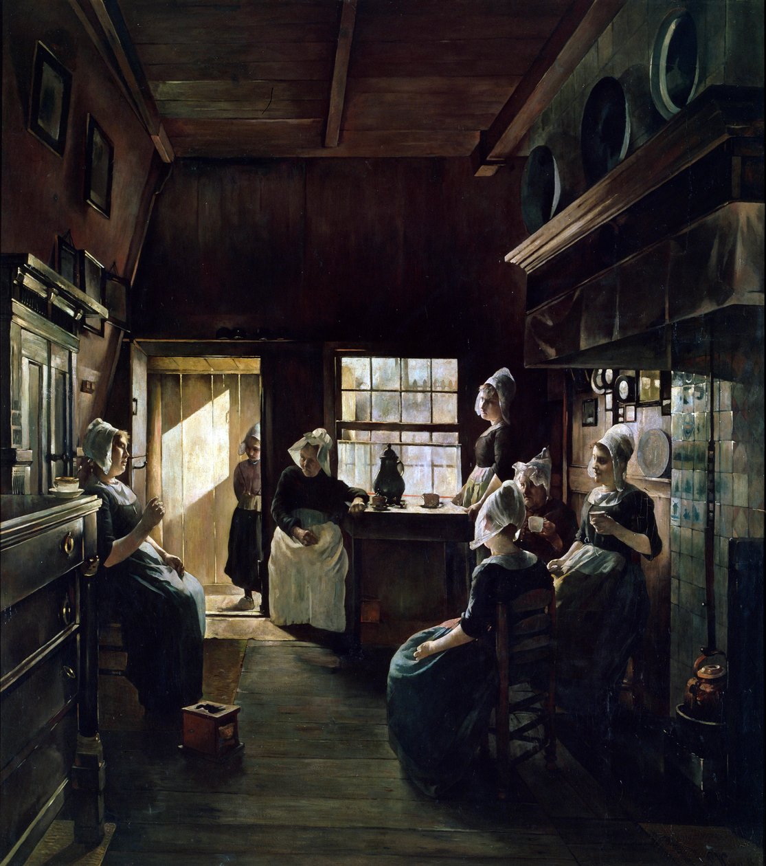 Rozhovor, 1888. od Paul Weimar