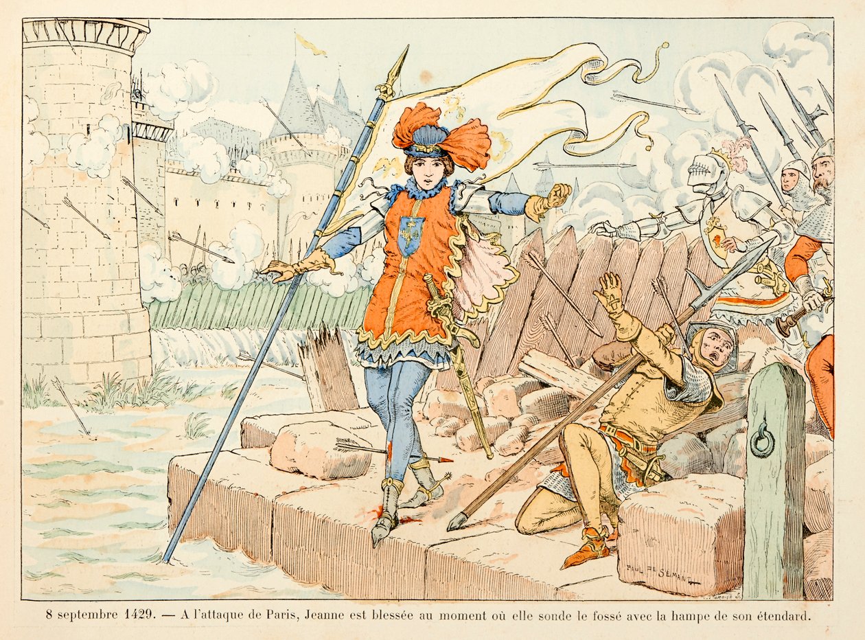 Ilustrace převzatá z knihy „“ Jeanne d