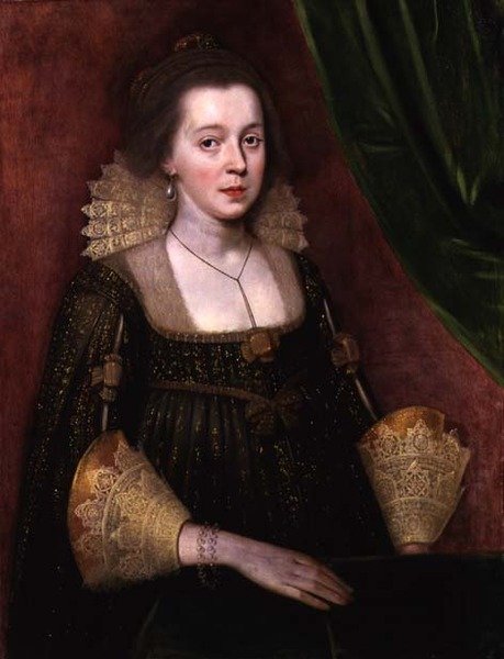 Portrét mladé dámy, cca 1620 (olej na panelu) od Paul van Somer