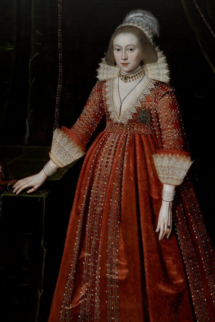Královna Elizabeth z Čechy "The Winter Queen" (1596-1662) od Paul van Somer