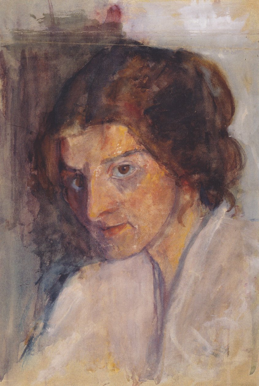 Autoportrét nalevo od Paula Modersohn Becker