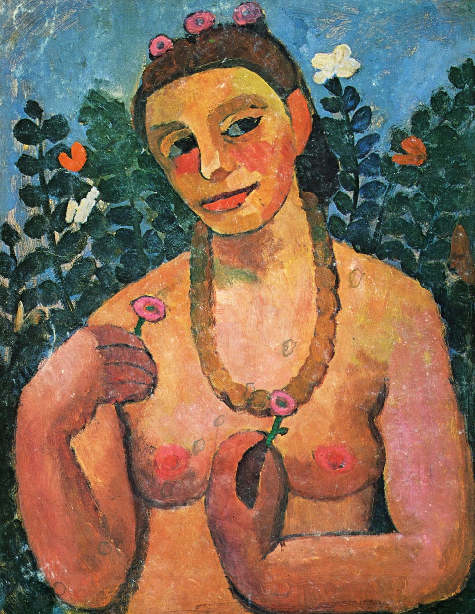 Autoportrét od Paula Modersohn Becker
