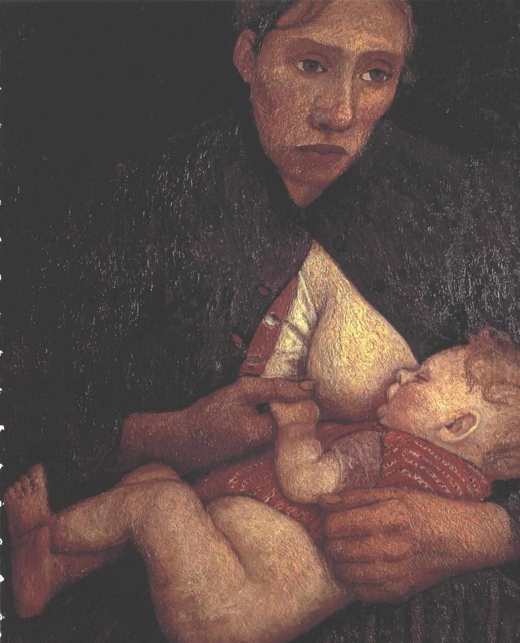 Kojící matka od Paula Modersohn Becker