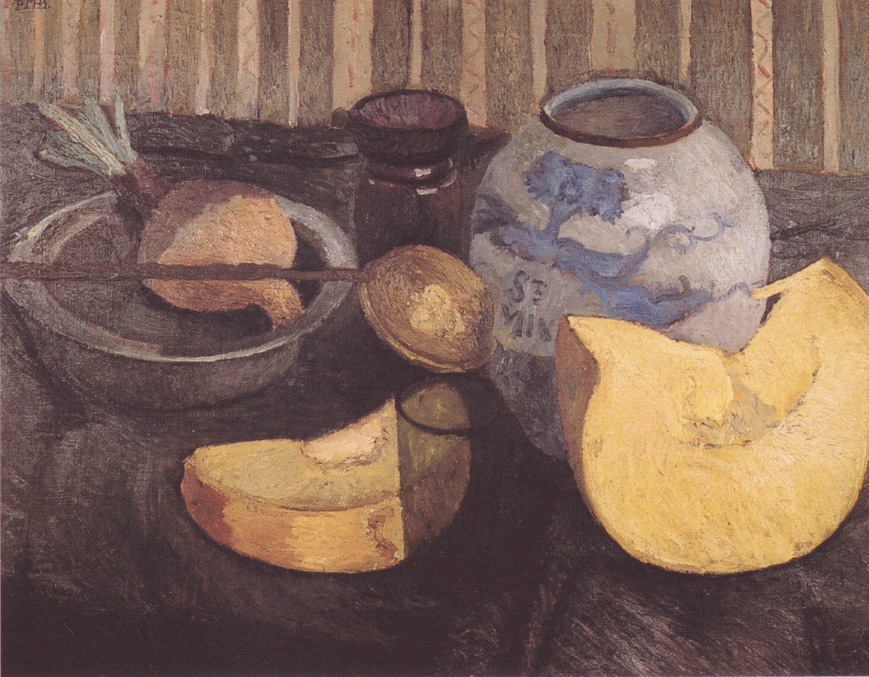Zátiší s dýní od Paula Modersohn Becker