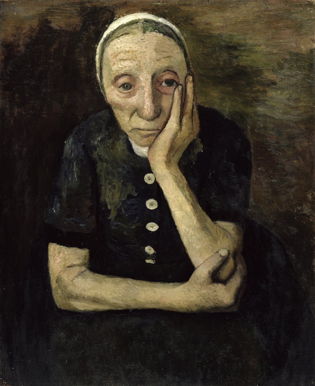 Starý sedlák, 1903 od Paula Modersohn Becker