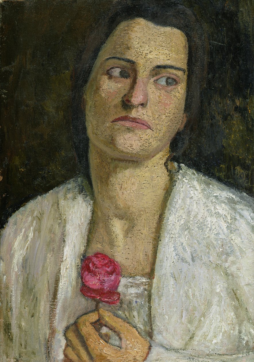 Sochařka Clara Rilke-Westhoff (1878-1954) 1905 od Paula Modersohn Becker