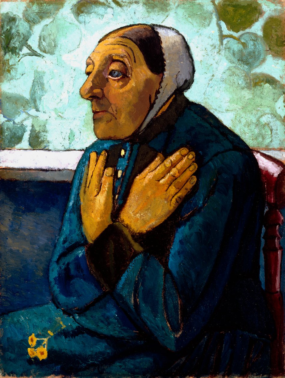Stará selka, kolem roku 1905 od Paula Modersohn Becker