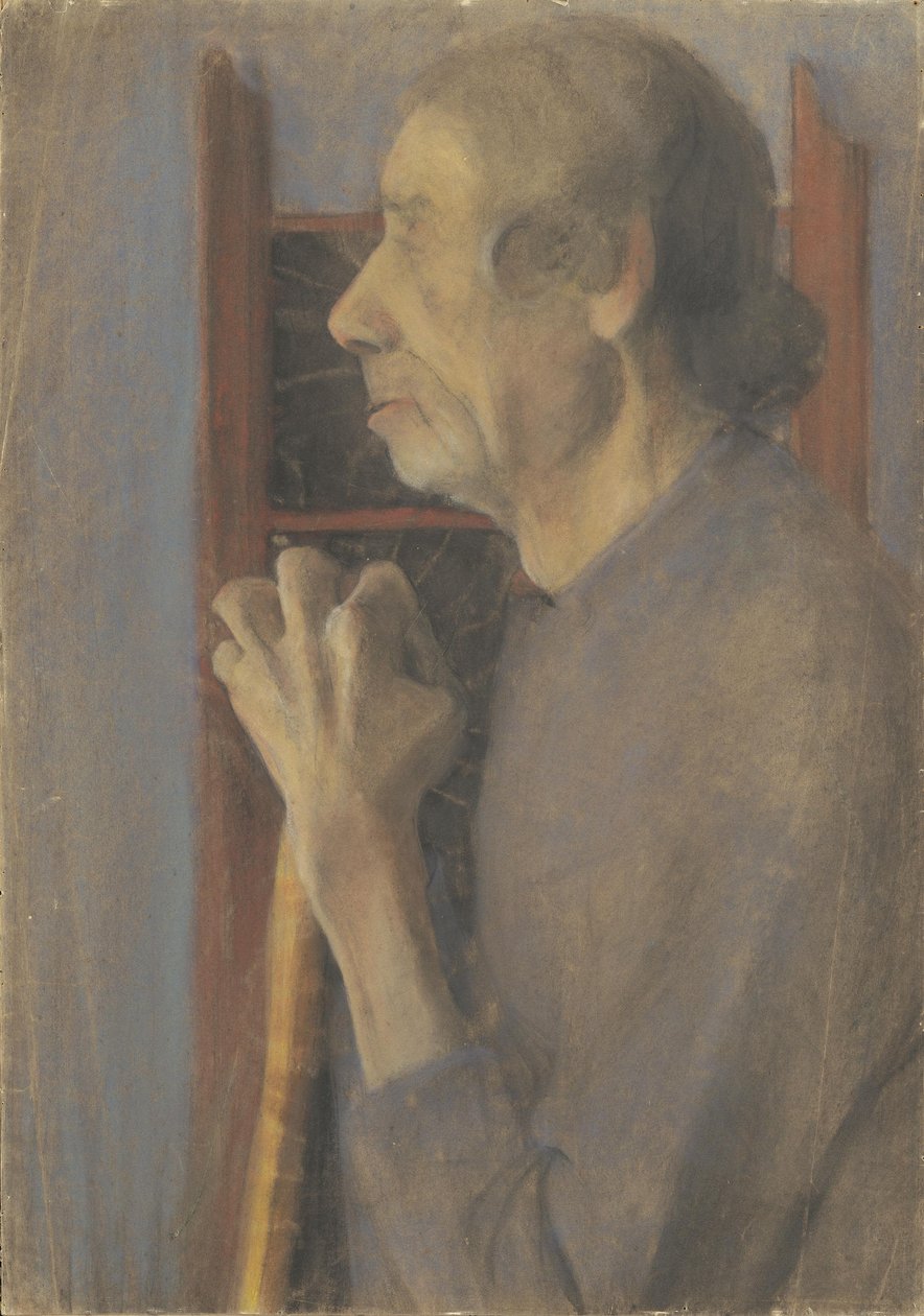 Starý von Bredow od Paula Modersohn-Becker