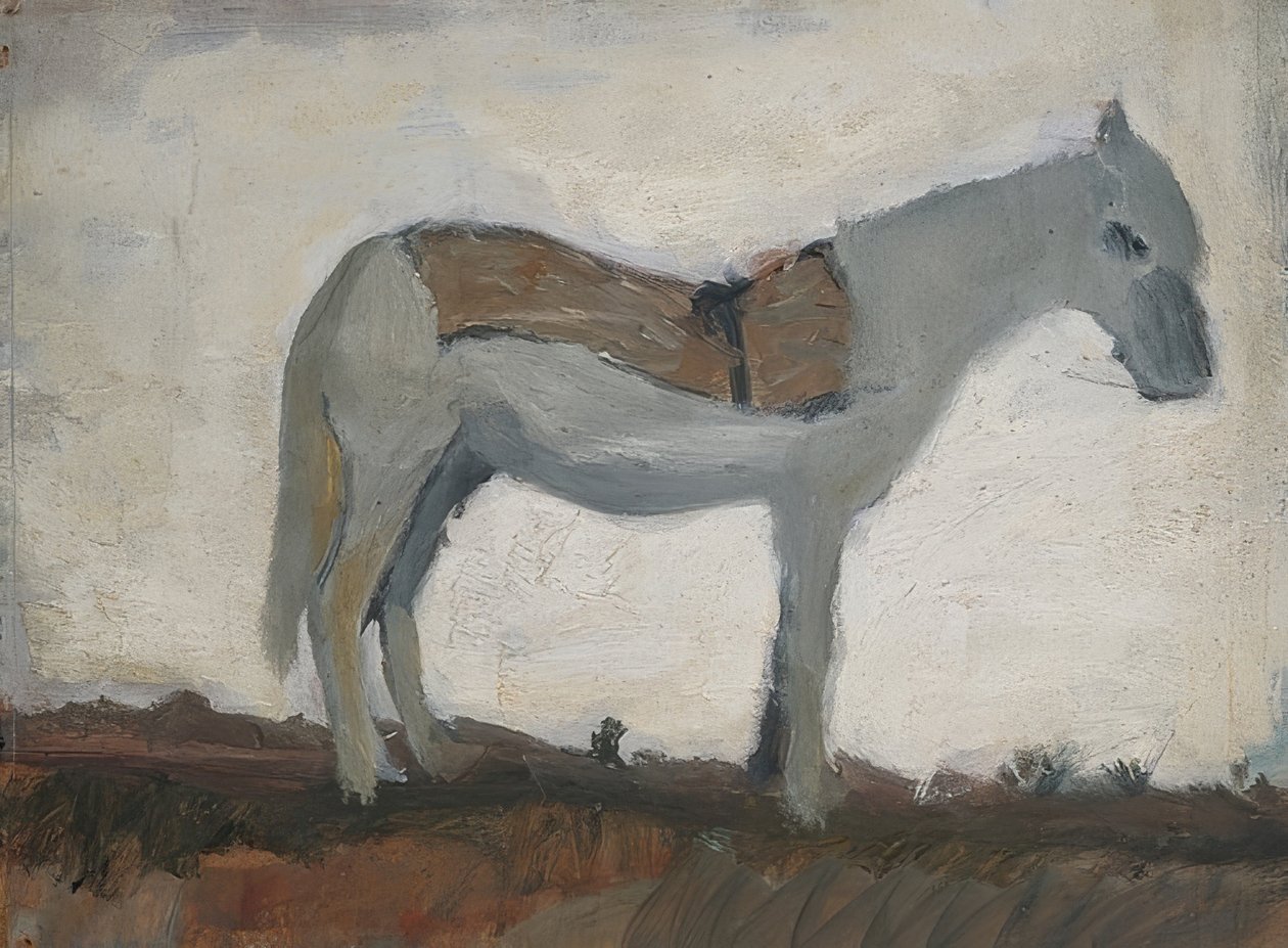 Osel. Kolem roku 1902 od Paula Modersohn Becker