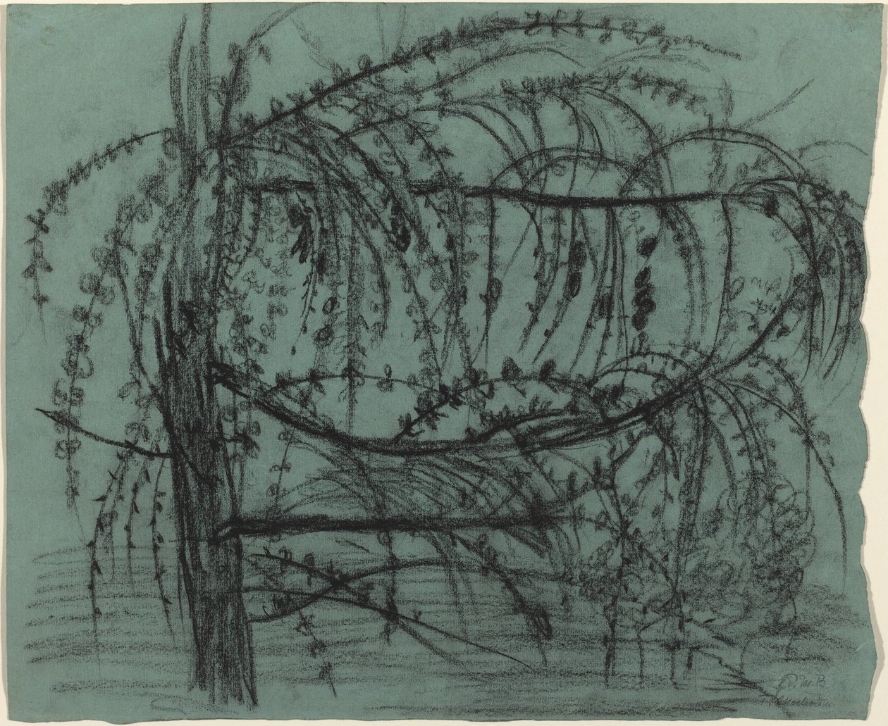 Ovocný strom v květu od Paula Modersohn Becker