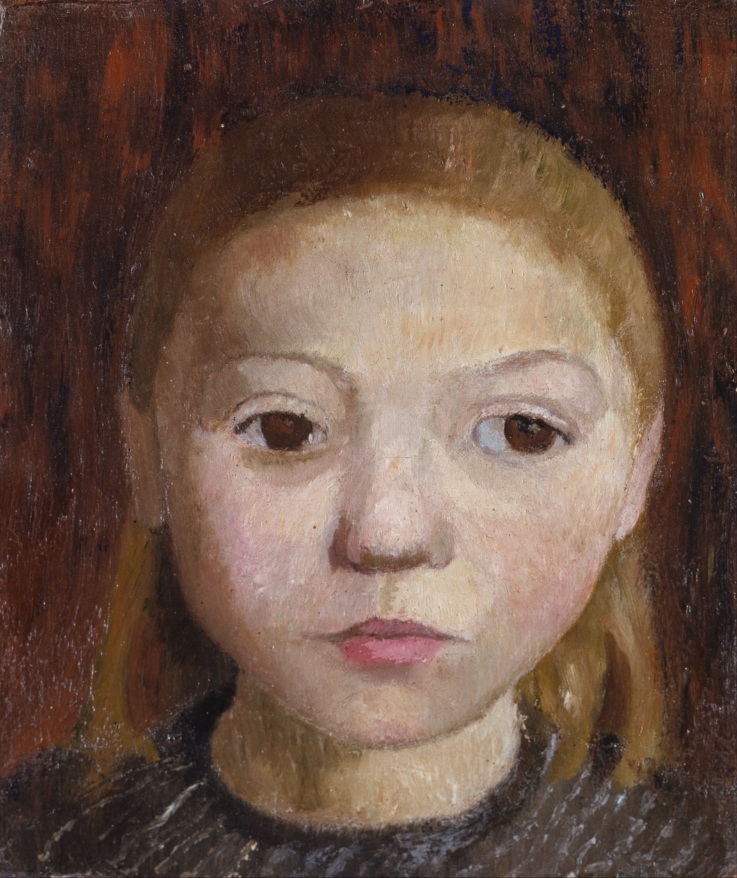 Hlava dívky od Paula Modersohn Becker