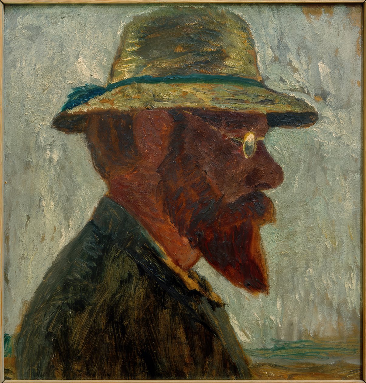 Krajina s borovicemi od Paula Modersohn Becker