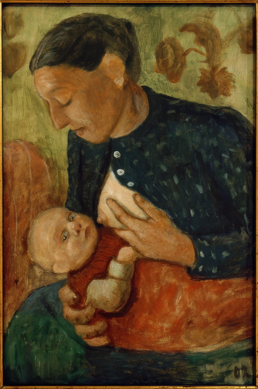 Kojící matka od Paula Modersohn Becker
