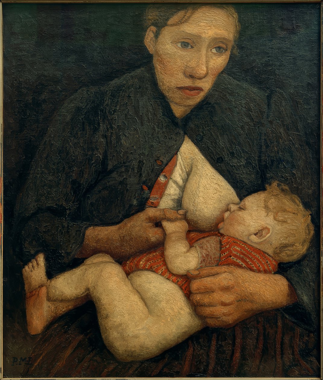 Kojící matka od Paula Modersohn Becker