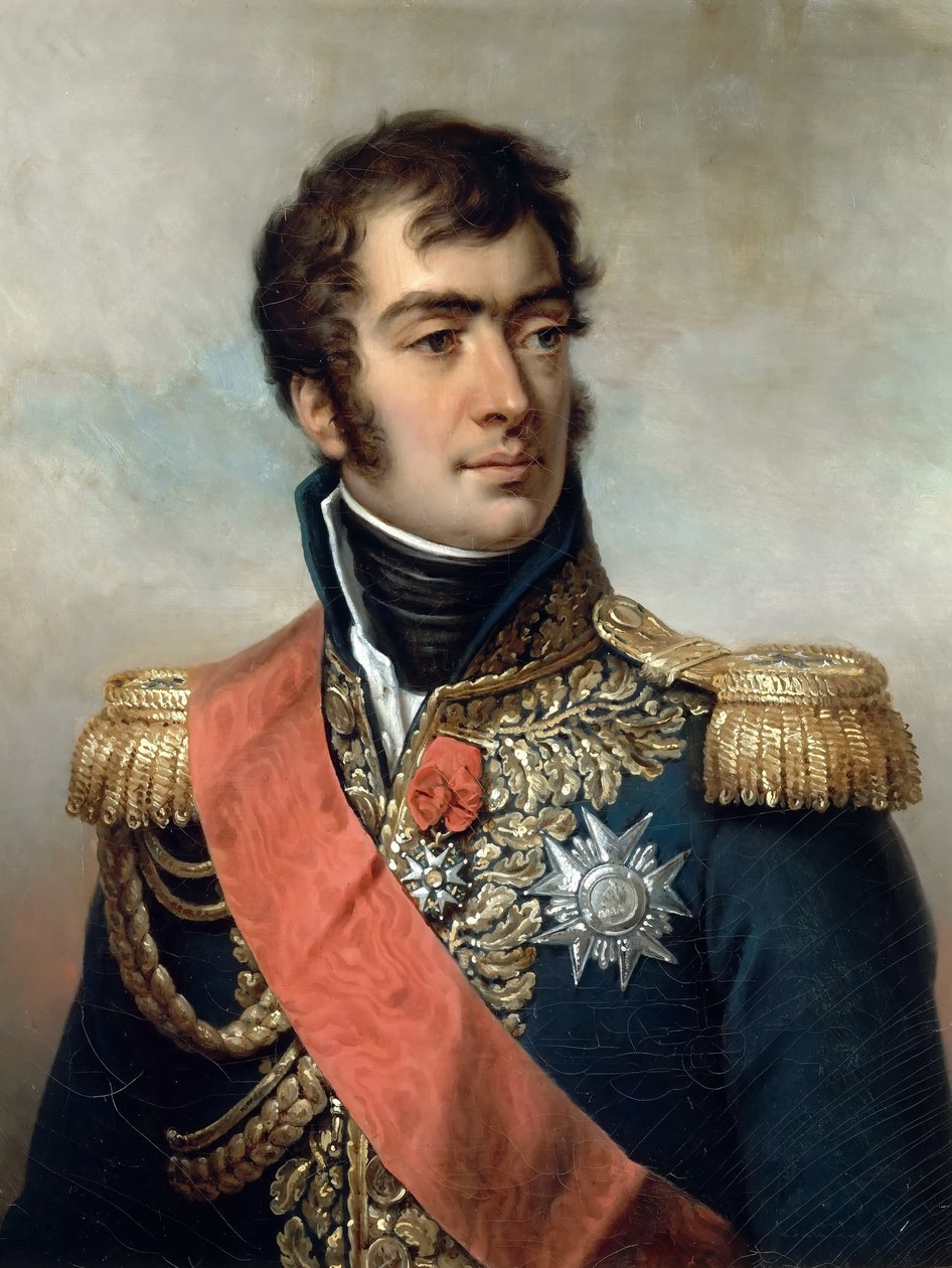 Auguste Frédéric Louis Viesse de Marmont, 1. vévoda z Ragusy 1774-1852 od Paulin Guérin