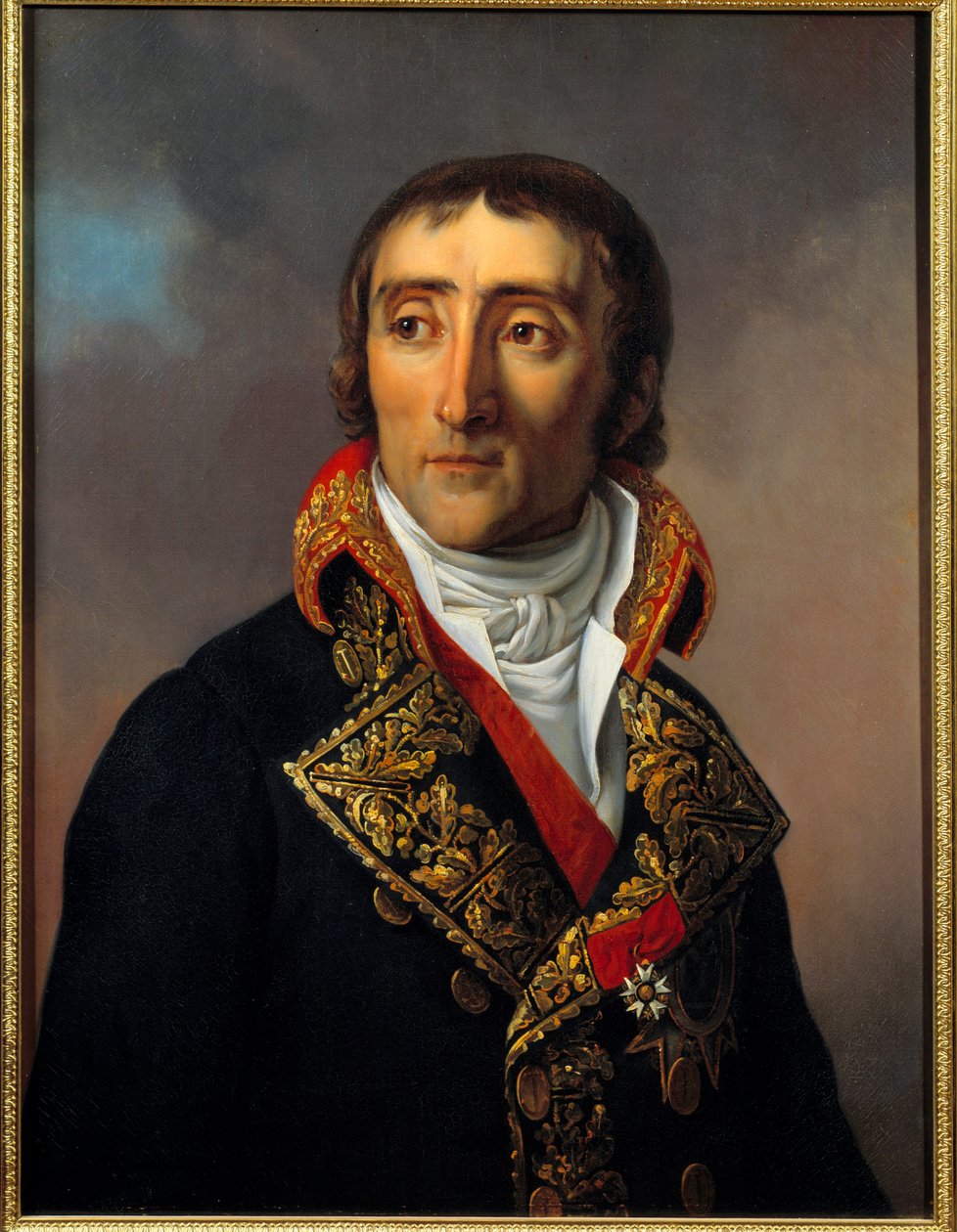 Portrét admirála Eustache Bruixe (1759-1805) obraz od Guerina Paulina (1783 - 1855) (v s/t 0,71 x 0,54) Versailles. Zámecké muzeum od Paulin Jean Baptiste Guerin