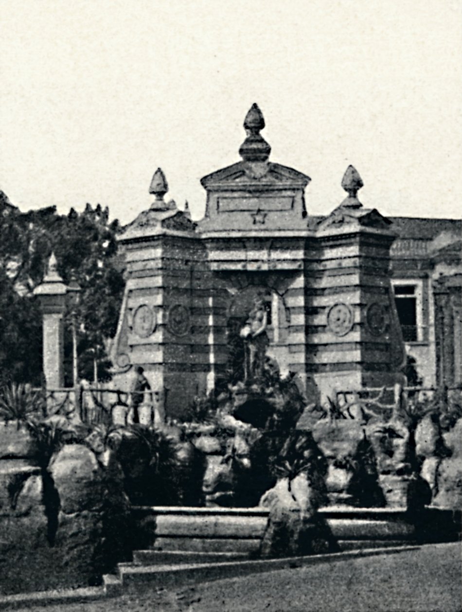 Fontána v palácové zahradě, 1895 od Paulo Kowalsky