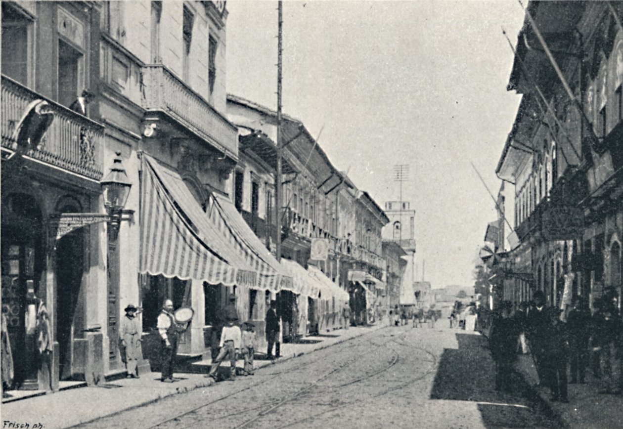 Rua Direita, 1895 od Paulo Kowalsky