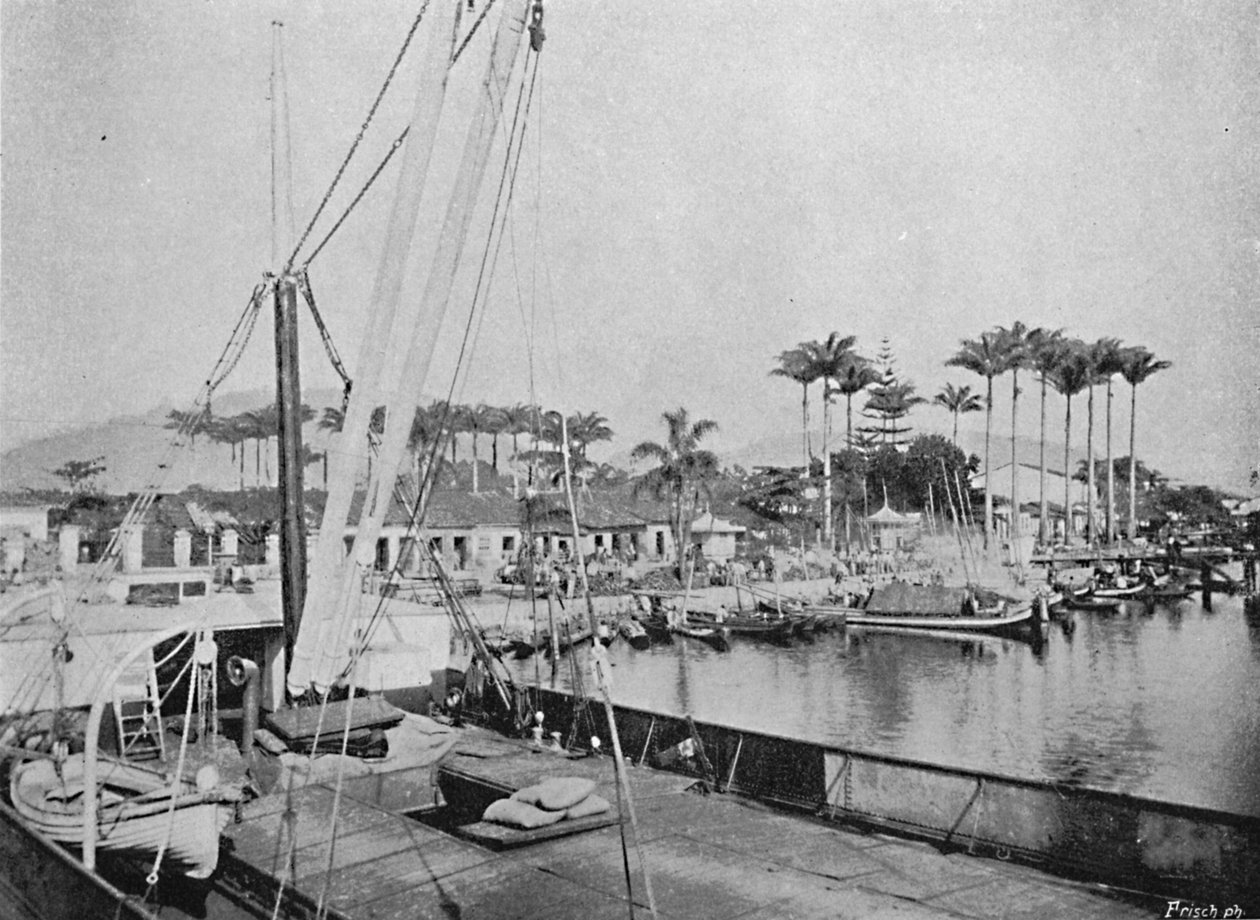 Santos Porto das Canoas, 1895 od Paulo Kowalsky