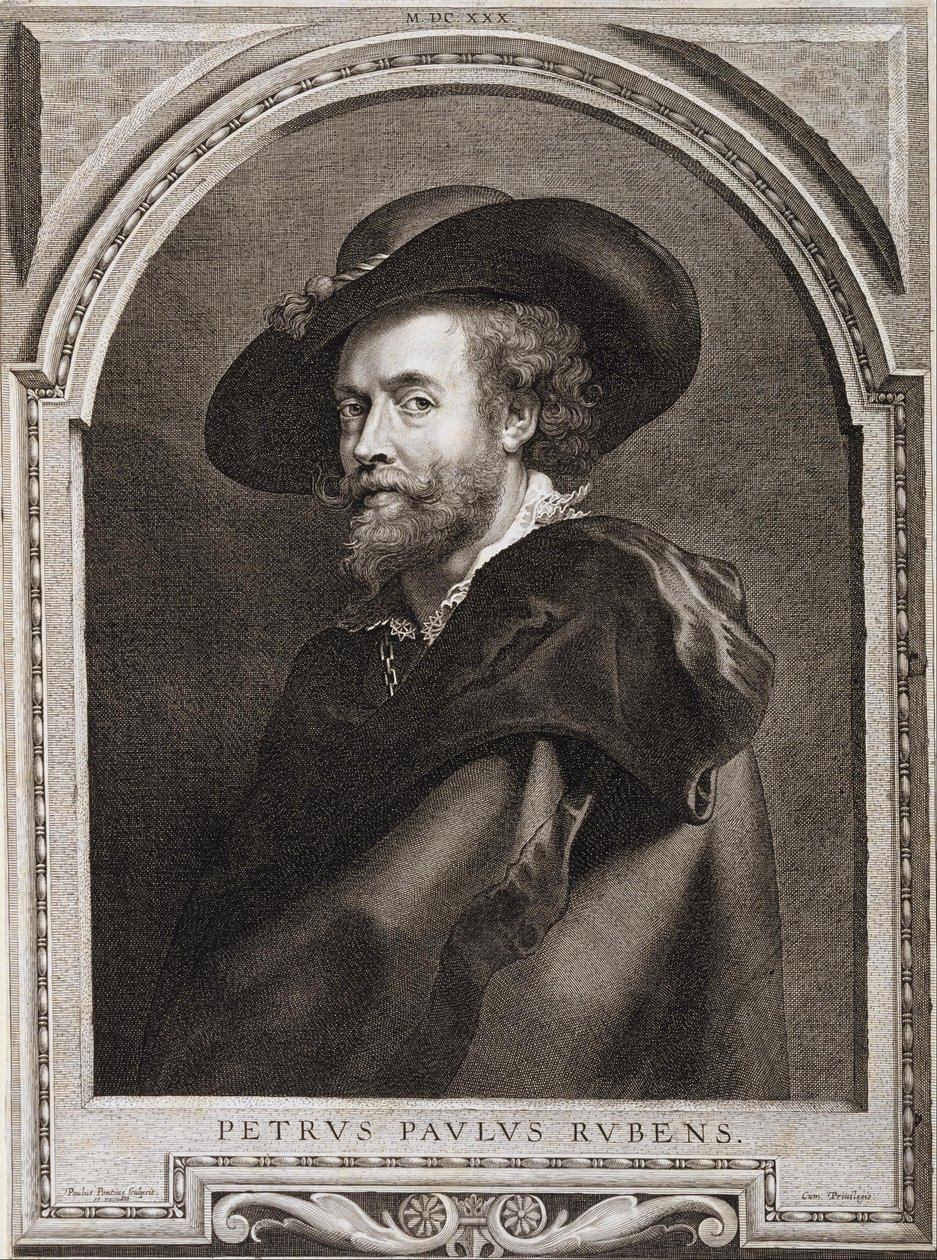 Portrét Petera Paula Rubense od Paulus Pontius