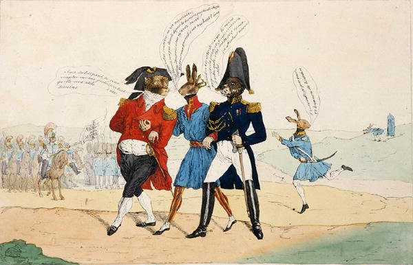 Nezaujatí ochránci, po roce 1831 (litho) od Paulus Charles Gerard Poelman