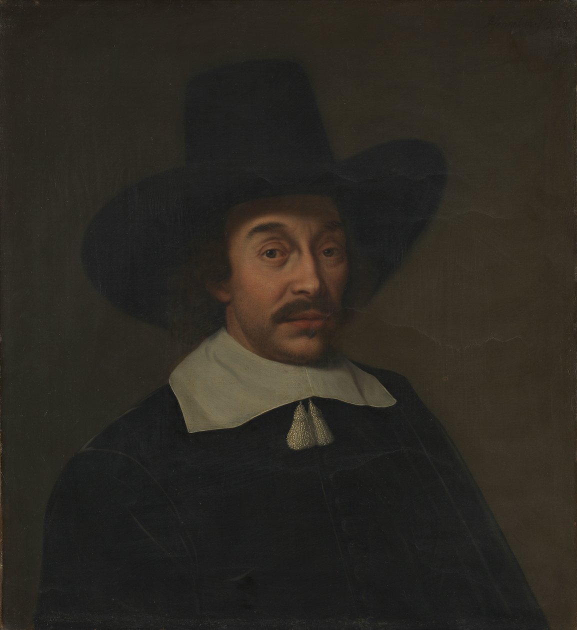 Portrét muže, možná Jan de Hooghe (1608-1682) od Paulus Hennekyn